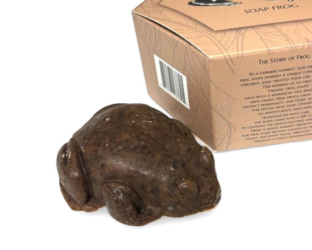 Stephen the citrus scrub Soap Frog