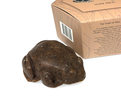 Stephen the citrus scrub Soap Frog