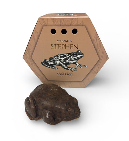 Stephen the citrus scrub Soap Frog